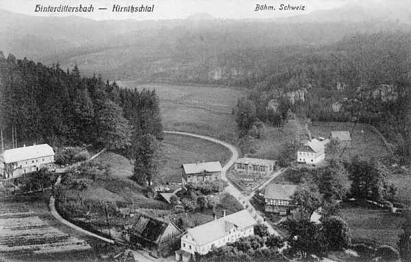 Hinterdittersbach von den Rabensteinen aus