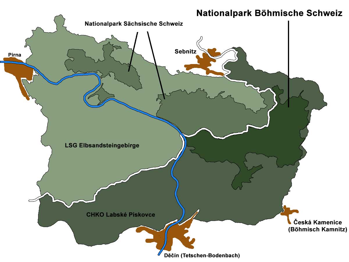 Böhmische Schweiz - Nationalpark
